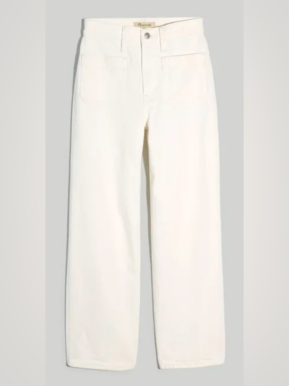 Madewell The Perfect Vintage Wide-Leg Crop Jean Size 31